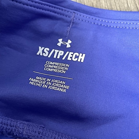 NWT Under Armour Women’s Infared Up Pace Compression Leggings | Light Purple XS - Picture 5 of 7